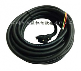 三菱電機電源線MR-PWS1CBL5M-A1-L，三菱MR-JE，MR-J4,MR-J3系列電機專用